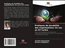 Copertina di Pratiques de durabilité des organisations: Un cas au Sri Lanka