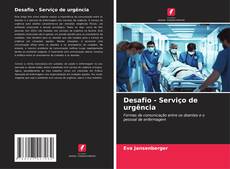 Capa do livro de Desafio - Serviço de urgência 