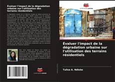 Bookcover of Évaluer l'impact de la dégradation urbaine sur l'utilisation des terrains résidentiels