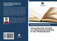 Обложка Konventionelle Technik zur Abwasserbehandlung in der Textilindustrie