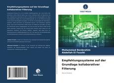 Buchcover von Empfehlungssysteme auf der Grundlage kollaborativer Filterung
