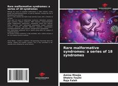 Capa do livro de Rare malformative syndromes: a series of 18 syndromes 