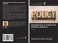 Copertina di Introducción al análisis de políticas públicas