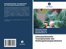 Capa do livro de Interpositionelle Transplantate bei Kiefergelenkoperationen 