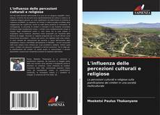 Bookcover of L'influenza delle percezioni culturali e religiose