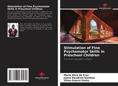 Capa do livro de Stimulation of Fine Psychomotor Skills in Preschool Children 
