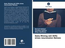 Capa do livro de Data Mining mit Hilfe eines neuronalen Netzes 