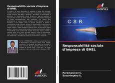 Capa do livro de Responsabilità sociale d'impresa di BHEL 