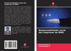 Responsabilidade social das empresas da BHEL kitap kapağı