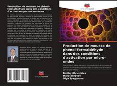 Bookcover of Production de mousse de phénol-formaldéhyde dans des conditions d'activation par micro-ondes
