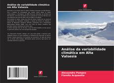 Capa do livro de Análise da variabilidade climática em Alta Valsesia 