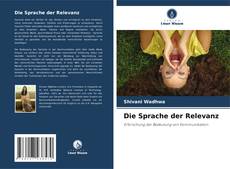 Capa do livro de Die Sprache der Relevanz 