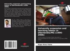 Capa do livro de University expansion and teaching labour in Uberlândia/MG (1996-2006) 