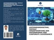 Buchcover von UNTERNEHMENSETHIK, SOZIALE VERANTWORTUNG DER UNTERNEHMEN UND CORPORATE GOVERNANCE