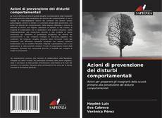 Azioni di prevenzione dei disturbi comportamentali kitap kapağı