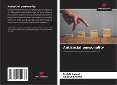 Antisocial personality kitap kapağı