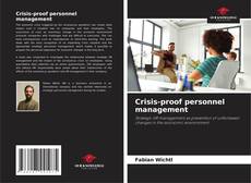 Crisis-proof personnel management kitap kapağı