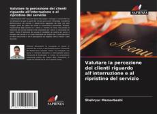 Bookcover of Valutare la percezione dei clienti riguardo all'interruzione e al ripristino del servizio