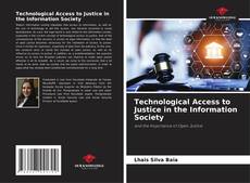 Capa do livro de Technological Access to Justice in the Information Society 