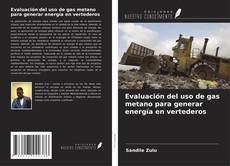 Capa do livro de Evaluación del uso de gas metano para generar energía en vertederos 