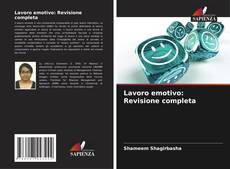 Lavoro emotivo: Revisione completa kitap kapağı
