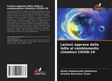 Bookcover of Lezioni apprese dalla lotta al cambiamento climatico COVID-19