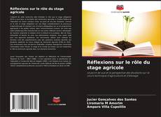Portada del libro de Réflexions sur le rôle du stage agricole