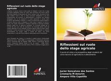 Bookcover of Riflessioni sul ruolo dello stage agricolo