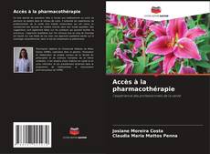 Buchcover von Accès à la pharmacothérapie