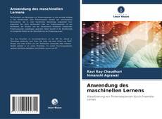 Buchcover von Anwendung des maschinellen Lernens