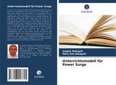 Portada del libro de Unterrichtsmodell für Power Surge