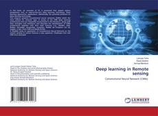 Deep learning in Remote sensing的封面
