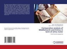 Couverture de Comparative analysis of Middlemarch and Emma in term of alma mater
