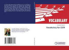 Copertina di Vocabulary for CEFR
