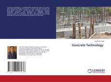 Buchcover von Concrete Technology