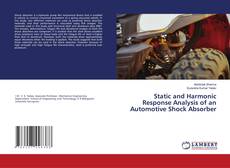 Portada del libro de Static and Harmonic Response Analysis of an Automotive Shock Absorber