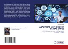 Buchcover von ANALYTICAL METHODS FOR HERBAL DRUGS