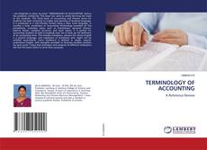 Couverture de TERMINOLOGY OF ACCOUNTING