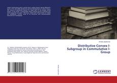 Buchcover von Distributive Convex l-Subgroup in Commutative l-Group