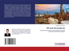 Buchcover von Oil and oil products