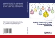 Capa do livro de Testing Embedded systems through optimization techniques 