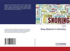 Buchcover von Sleep Medicine In Dentistry