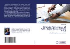 Capa do livro de Financial Performance of Public Sector Banks in India Vol.2 