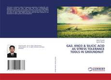 Buchcover von GA3, KNO3 & SILICIC ACID AS STRESS TOLERANCE TOOLS IN GROUNDNUT