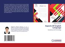 Buchcover von Aspects Of English Language