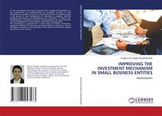 Capa do livro de IMPROVING THE INVESTMENT MECHANISM IN SMALL BUSINESS ENTITIES 