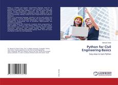 Portada del libro de Python for Civil Engineering-Basics