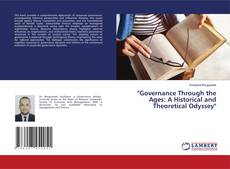 Buchcover von "Governance Through the Ages: A Historical and Theoretical Odyssey"