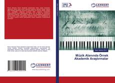 Buchcover von Müzik Alanında Örnek Akademik Araştırmalar