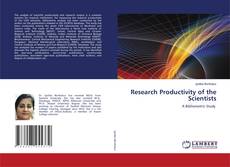 Buchcover von Research Productivity of the Scientists